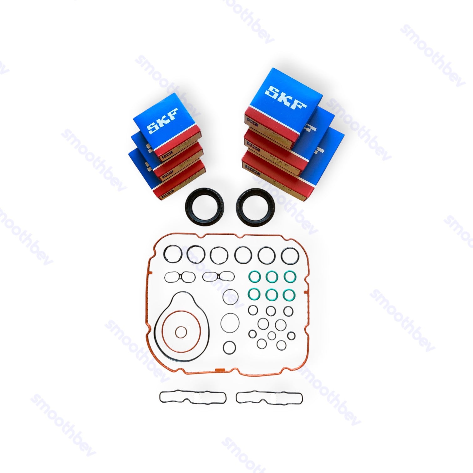 Front SDU Motor & Reduction Box Bearing Kit - With O-rings